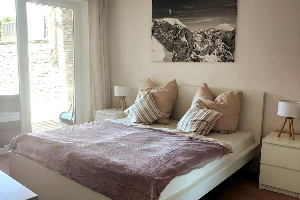 Zentral, Ruhig & Stilvoll Mit Bergpanorama+ Garten جارمش بارتنكيرشن المظهر الخارجي الصورة